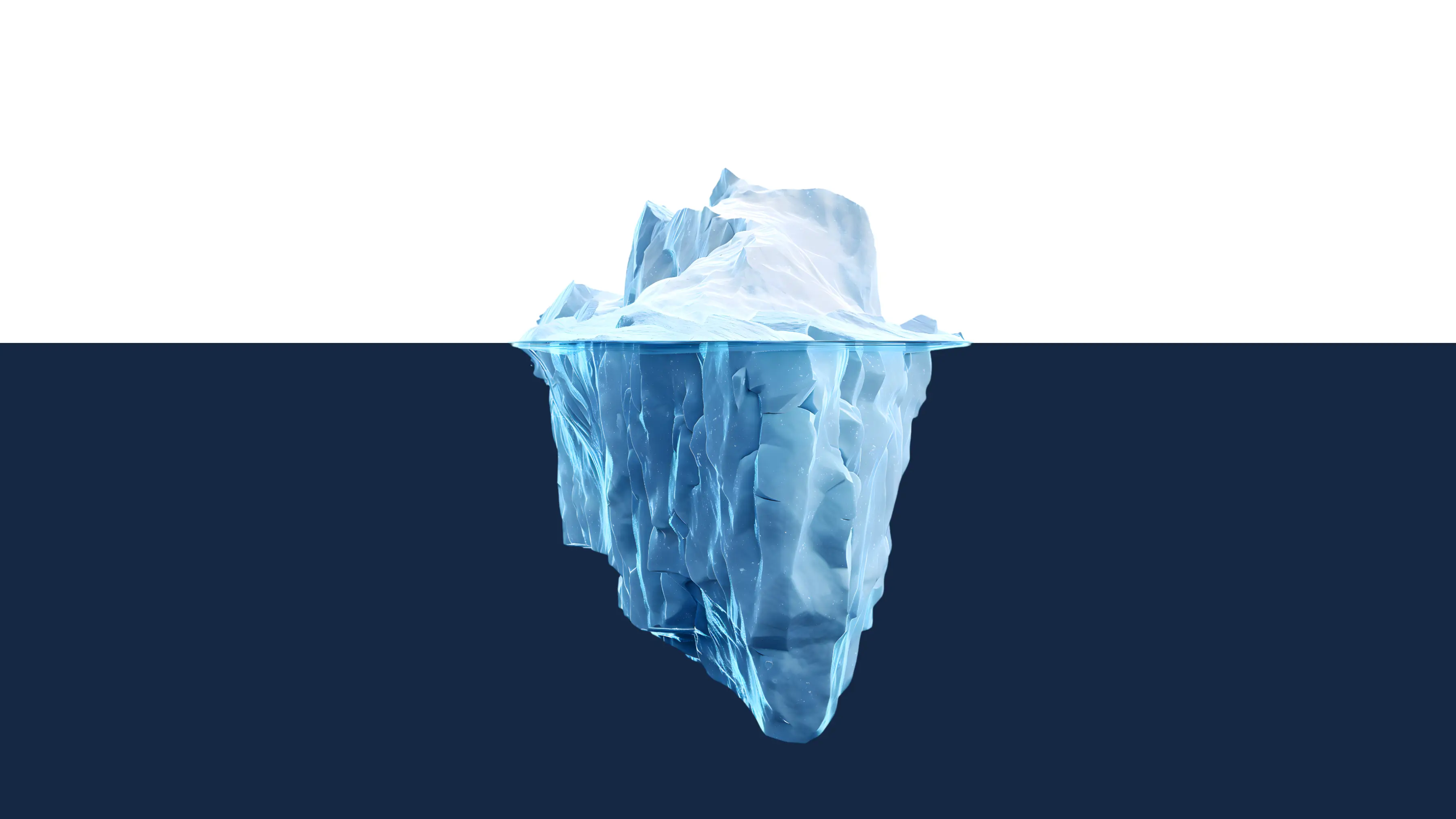 Finanzierungseisberg: Der sichtbare Teil der Investorensuche liegt über der Wasserlinie, das entscheidende Fundament liegt darunter.